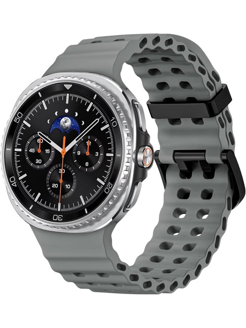 Unisex All Grey Analog Quartz Breathable Marine Replacement Samsung Galaxy Watch